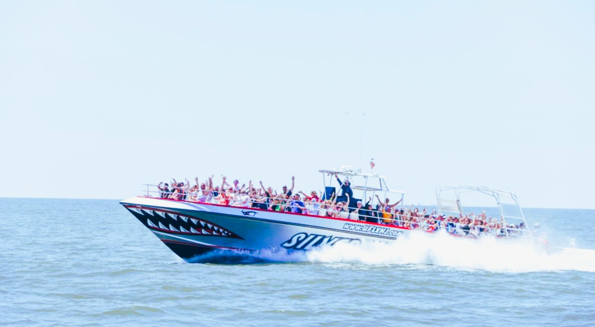 Silver Bullet Dolphin Watch Speed Boat - Early Bird 9:00am-  Available beginning mid-June